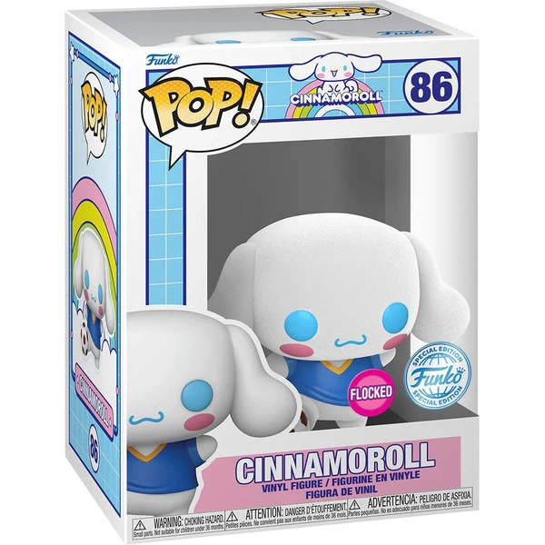 Funko POP! #86 Sanrio: Hello Kitty - Cinnamoroll (Flocked) (Exclusive) - Funko POP! - Obrázek 6TBE000K01