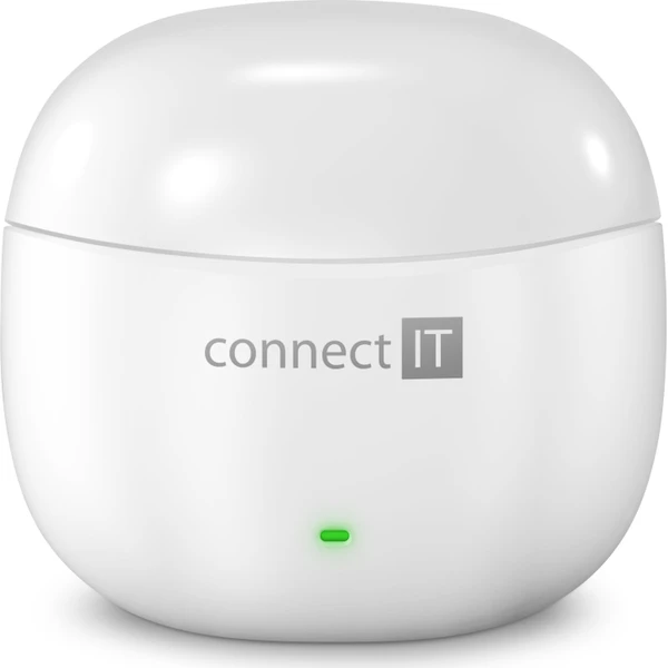 CONNECT IT True Wireless SonicBass sluchátka do uší s mikrofonem bílá - Sluchátka - Obrázek 6TRK000K01