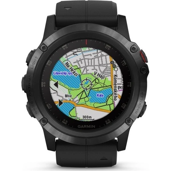 Garmin Fenix 5X Plus Sapphire Black, Black Band - Chytré hodinky - Obrázek 6TRS000101