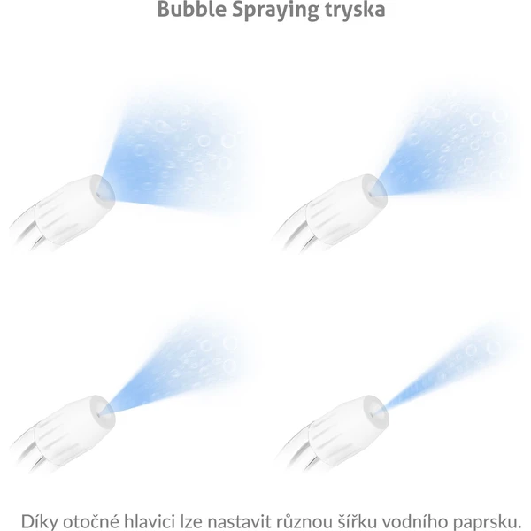 TrueLife AquaFloss Mini M50 ústní sprcha bílá - Ústní sprchy - Obrázek 6TUL000K01