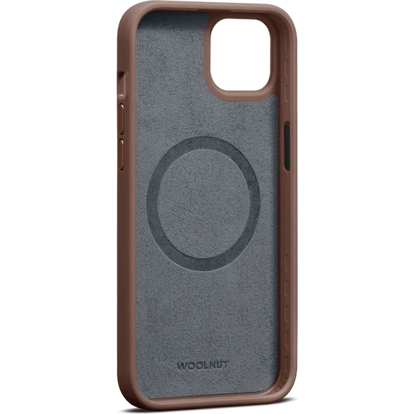 Woolnut MagSafe kožený kryt pro iPhone 15 Plus hnědý - Pouzdra - Obrázek 6U00000L01