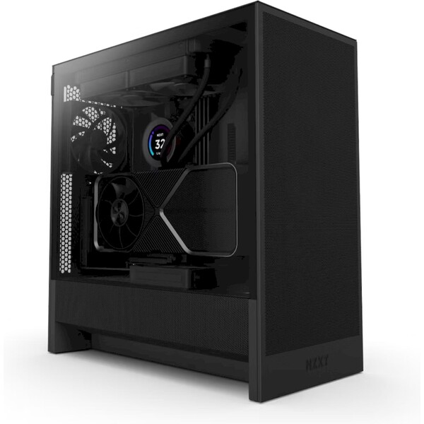 NZXT H5 Flow černá (CC-H52FB-01) Černá