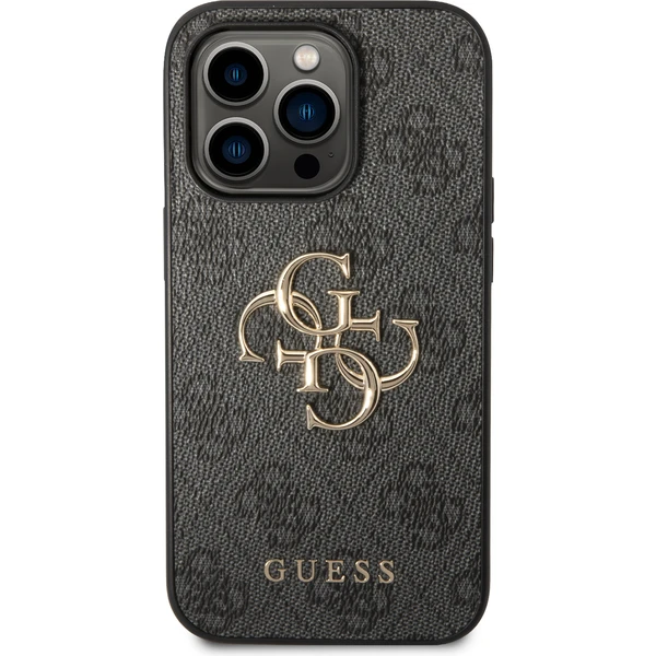 Guess PU 4G Metal Logo kryt iPhone 15 Pro Max šedý - Pouzdra - Obrázek 6UK8000601