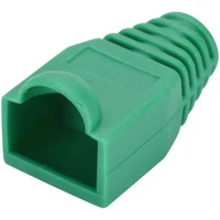 PremiumCord Kryt konektoru RJ45 - zelená - Konektory