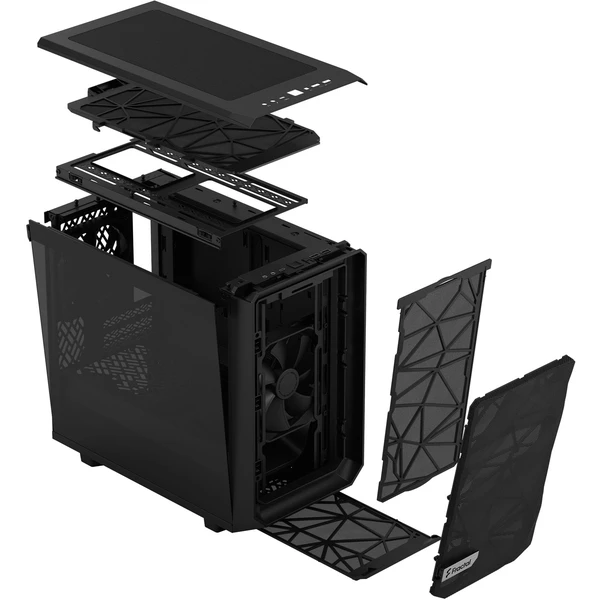 Fractal Design Meshify 2 Nano Black TG Dark Tint - Počítačové skříně - Obrázek 6V6A000601