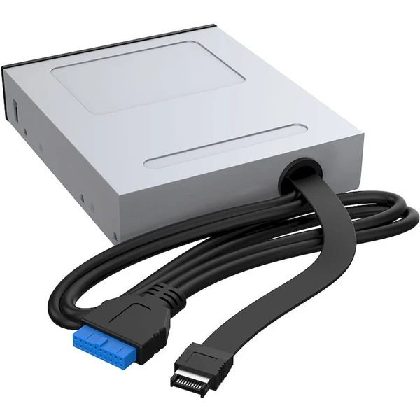 AKASA USB-A hub 3v1 antracitový - USB huby - Obrázek 6VGK000K01
