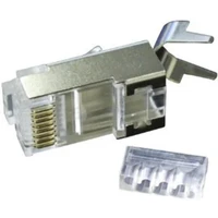 PremiumCord Konektor RJ 45 stíněný, CAT6A, AWG 24-26 - Konektory
