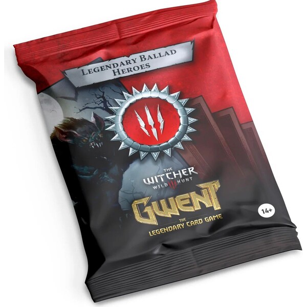 No Loading Games Gwent Legendary Ballad Monsters - EN Červená/stříbrná
