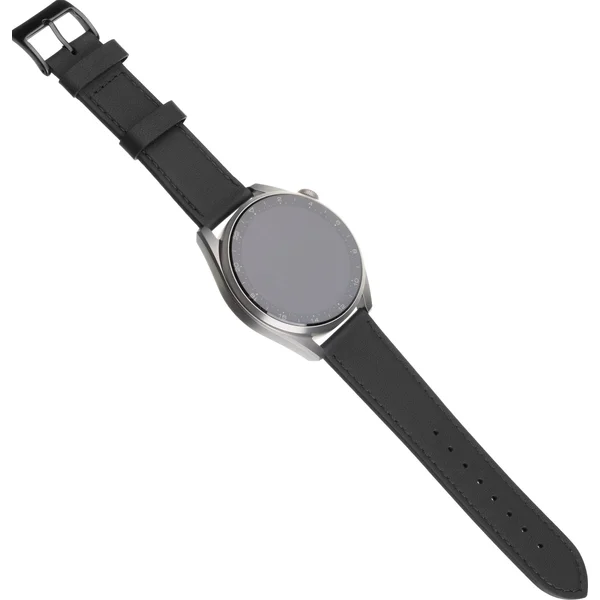 FIXED Leather Strap kožený řemínek s šířkou 22mm pro smartwatch černý - Řemínky - Obrázek 6W7V600301