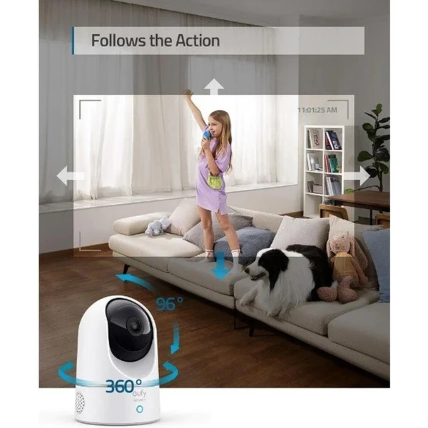 Anker eufy Indoor Cam E220 bílá - IP kamery - Obrázek 6X2H100501