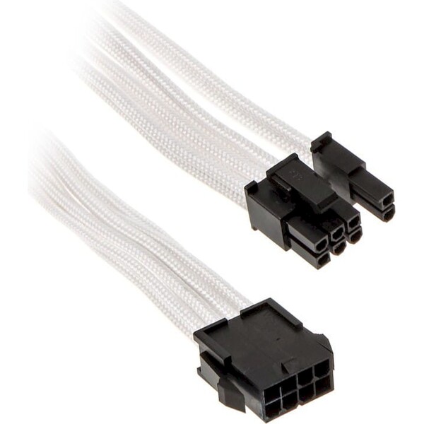PHANTEKS 6+2-Pin PCIe 50cm bílý (PH-CB8V_WT) Bílá