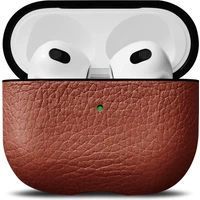 Woolnut kožené pouzdro pro AirPods 3. generace hnědé - Pouzdra