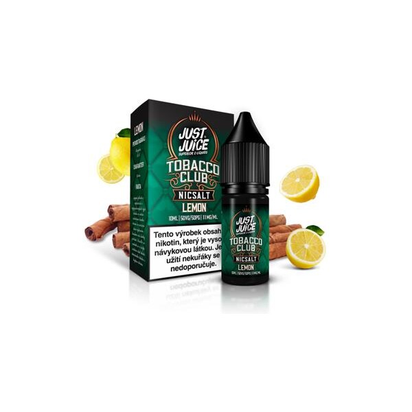 Just Juice Salt Tabák s citronem 10ml (20mg)
