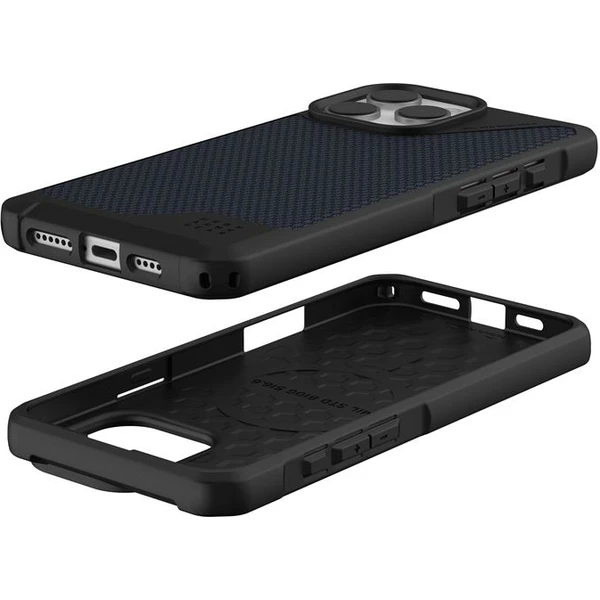 UAG Metropolis LT Magsafe Kevlar kryt iPhone 16 Pro Max tmavě modrý - Pouzdra - Obrázek 6a14e83d4f734b169554a0423b15807b
