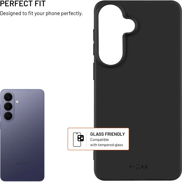 FIXED Story silikonový kryt Samsung Galaxy S26+ černý - Pouzdra - Obrázek 6a83f2f7cfb545f7a239eaba46b88cc2
