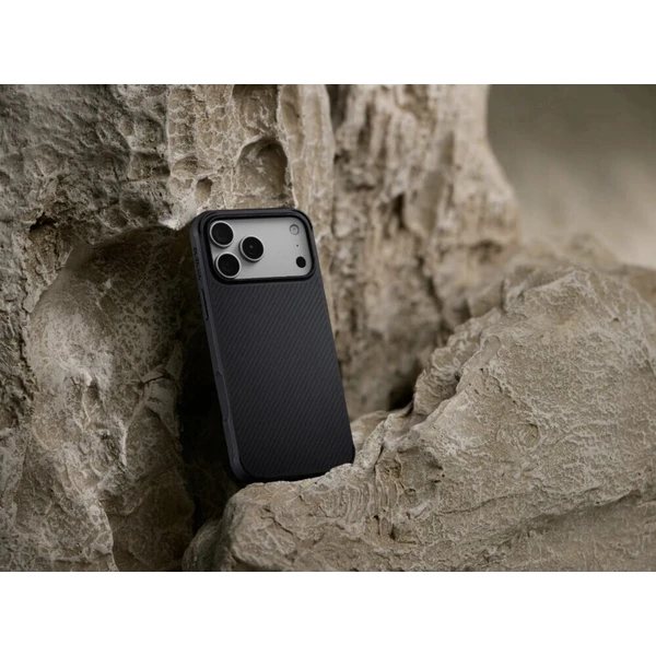 Pitaka Aramid Protective Case Cairn MagSafe kryt iPhone 16 Pro Black/Grey - Pouzdra - Obrázek 6a9d61f3d3b140ba87a81c341a0b2f4d