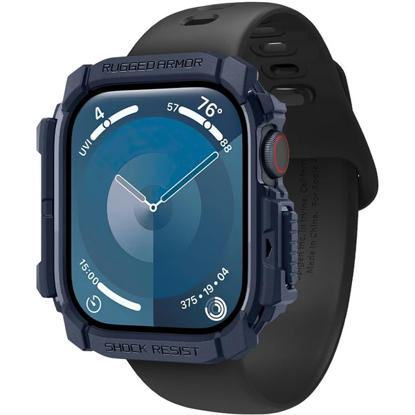 Spigen Rugged Armor kryt pro Apple Watch 10/11 (46mm) námořně modrý - Pouzdra - Obrázek 6abe8734278b4a329a0158e45191a108