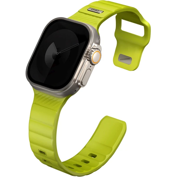 UNIQ Stride FKM Rubber voděodolný řemínek Apple Watch 49/45/44/42mm limetkový - Řemínky - Obrázek 6ac215cfd10b47e885b22e313b23a88b