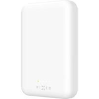 FIXED MagZen powerbanka s bezdrátovým nabíjením a Magsafe, 6000 mAh, bílá - Powerbanky