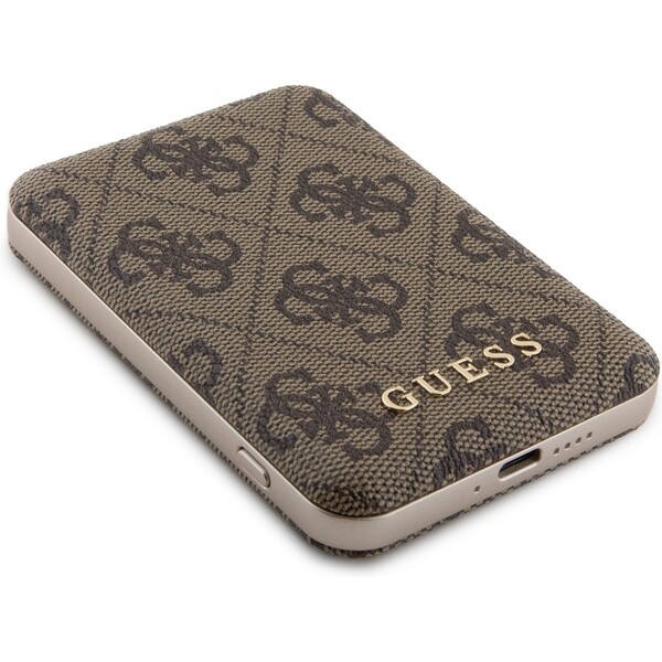 Guess PU 4G MagSafe powerbanka 5000mAh hnědá