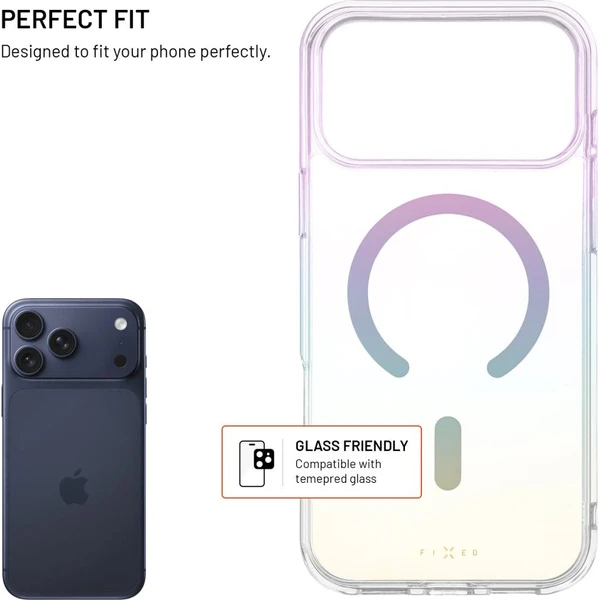 FIXED MagRainbow kryt s MagSafe Apple iPhone 17 Pro Max duhový - Pouzdra - Obrázek 6b4c072aa8bc4b9e9d8a4a955377a9ca