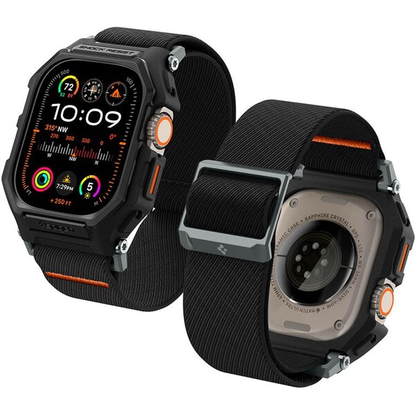 Spigen Lite Fit Pro řemínek Apple Watch Ultra 49mm matně černý