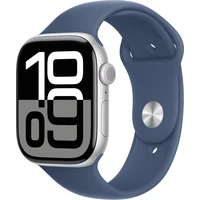 Apple Watch 49/46/45/44mm denimový sportovní řemínek M/L - Řemínky