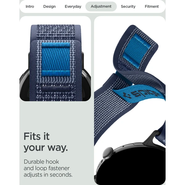 Spigen Athlex Air Active řemínek Google Pixel Watch 5/4/3 45mm navy blue - Řemínky - Obrázek 6b5b4475dfdf488891f801ce4b3ece1a