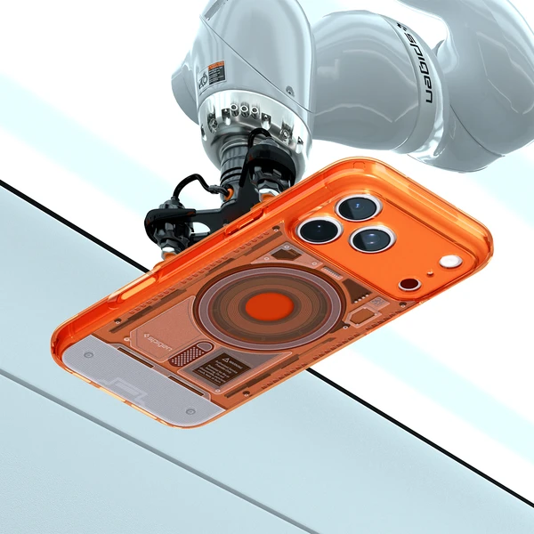 Spigen Ultra Hybrid MagSafe kryt iPhone 18 Pro/17 Pro c-one tangerine - Pouzdra - Obrázek 6b6407fcd2e64e8683b06d4830126da7