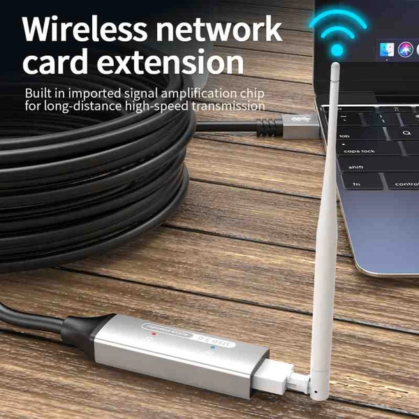 PremiumCord USB-A/USB-A repeater a prodlužovací kabel 15m černý - Kabely a redukce - Obrázek 6b7f2677331945cbb622401db9fdb972