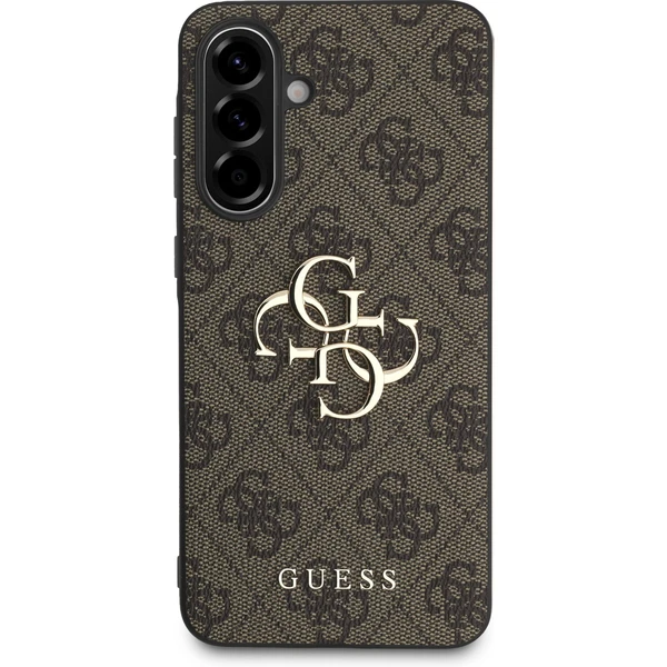 Guess PU 4G Metal Logo kryt Samsung Galaxy A56 hnědý - Pouzdra - Obrázek 6b97922568d8456091aee7a151842d01