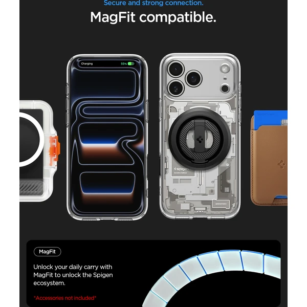 Spigen Ultra Hybrid MagSafe kryt iPhone 18 Pro/17 Pro zero one natural titanium - Pouzdra - Obrázek 6baf3e535ba741c9b045e73a5d131035