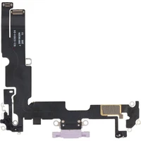 Náhradní díl pro iPhone 14 Plus nabíjecí konektor fialový - Konektory