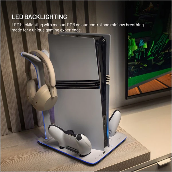 FIXED Dokovací stanice pro PlayStation 5 (Pro/Slim) s větráky bílá - Nabíječky - Obrázek 6bc2288b9a1246c09f02841e98ff4d0e