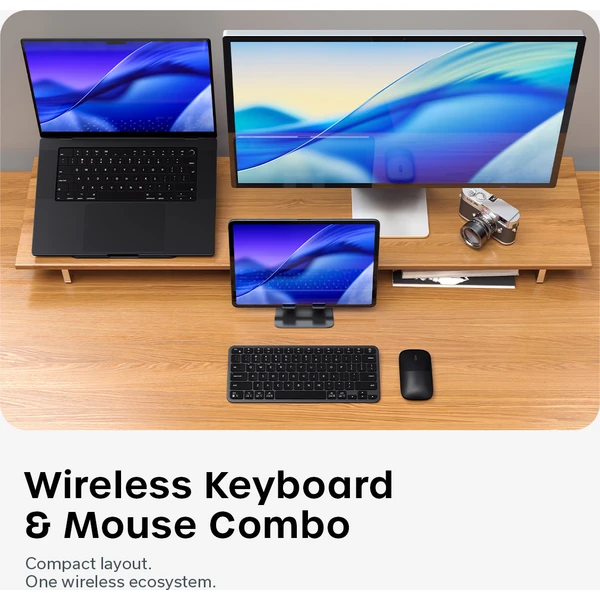Satechi Slim CEX1 Wireless Combo klávesnice a myš (US English) vesmírně černá - Klávesnicové sety - Obrázek 6bc45206013a4a46ab1bc0c217bc0949
