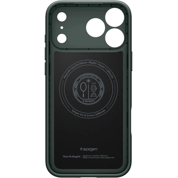 Spigen Thin Fit MagSafe kryt iPhone 17 Pro abyss green - Pouzdra - Obrázek 6bc613d9c2f041b1a00c9012843144dd
