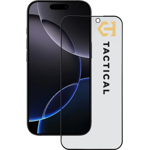 Tactical Glass Shield Privacy Stealth 5D sklo Apple iPhone 17 Pro Max černé