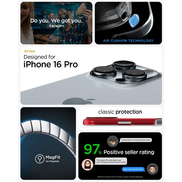 Spigen Classic C1 MagSafe kryt iPhone 16 Pro ruby - Pouzdra - Obrázek 6bda9bd10db64e44b46129862b8313c5