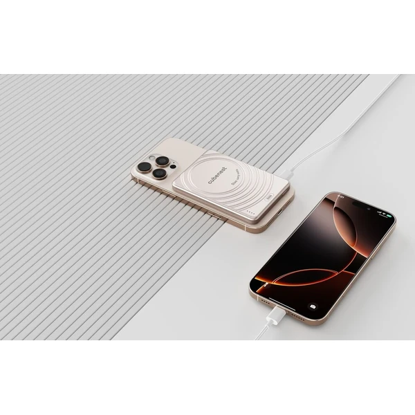 CubeNest S1B3D Slim MagSafe powerbanka (5000 mAh) zlatá - Powerbanky - Obrázek 6be0bd37e7df45bd997d2894bf98b33e