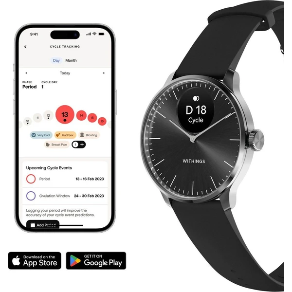 Withings ScanWatch Light 37mm černé (Další) - Chytré hodinky - Obrázek 6be7f8d9f0b94bc6b049676e6d1973fa