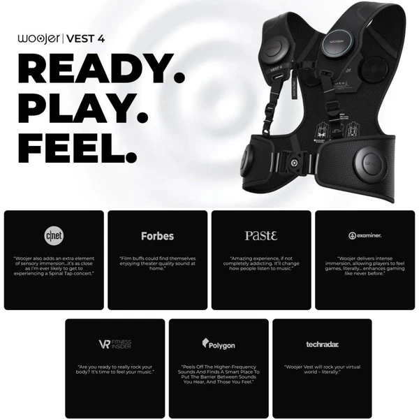 Woojer Strap 4 haptický pás černý - Sportovní senzory - Obrázek 6c0e410ede794515855dfa0ef42bf051