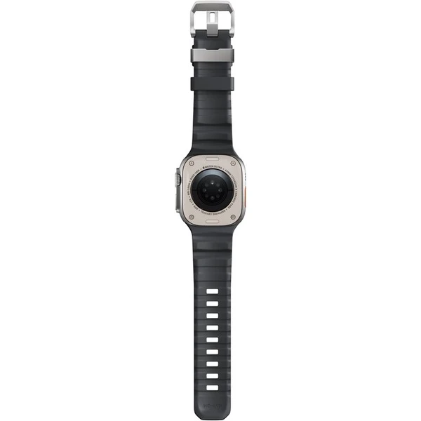 Nomad Rocky Point Band řemínek Apple Watch 49/45/44/42mm stříbrný/tmavě šedý - Řemínky - Obrázek 6c25db49f2c04011a4b62a3cb628a98c