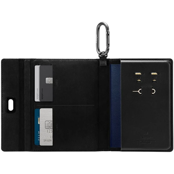 Spigen Universal Passport Holder pouzdro na cestovní doklady černé - Pouzdra - Obrázek 6c3828d0c794453c9cc626a166329391