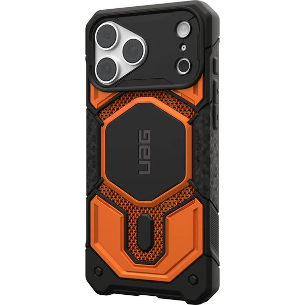 UAG Monarch Pro MagSafe Kevlar kryt iPhone 18 Pro Max/17 Pro Max oranžový - Pouzdra - Obrázek 6c6e8b9400ae41fab475ce079727b6c6