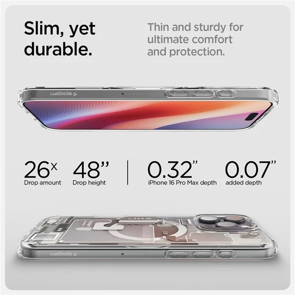 Spigen Ultra Hybrid MagSafe kryt iPhone 16 Pro Max zero one natural titanium - Pouzdra - Obrázek 6cd241118eee444a8c52b8a9df222174