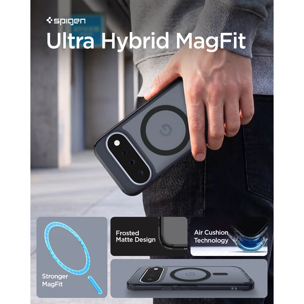 Spigen Ultra Hybrid MagSafe kryt Google Pixel 11 frost black - Pouzdra - Obrázek 6cdc2d8e66bc47bc80480c51443a416c