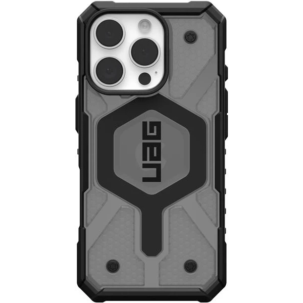 UAG Pathfinder Clear Magsafe kryt iPhone 16 Pro kouřový - Pouzdra - Obrázek 6d0a078b89ca4c8ea06c0f247b1871f4