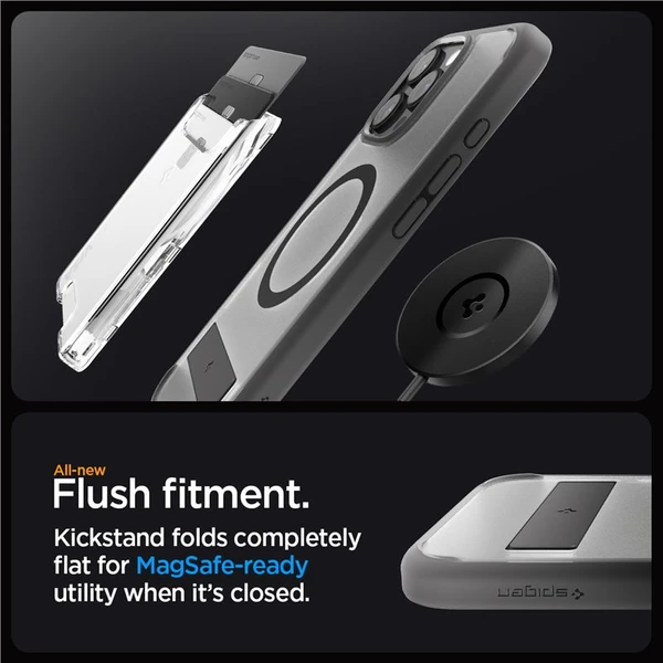 Spigen Ultra Hybrid S MagSafe krytiPhone 16 Pro Max frost gray - Pouzdra - Obrázek 6d488c1550674b998eff079538dded37