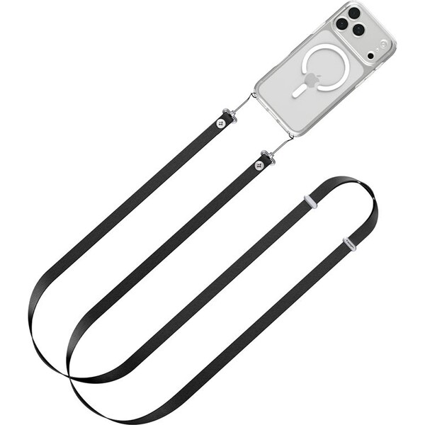 Spigen Crossbody Lanyard Strap DA30L univerzální popruh černý