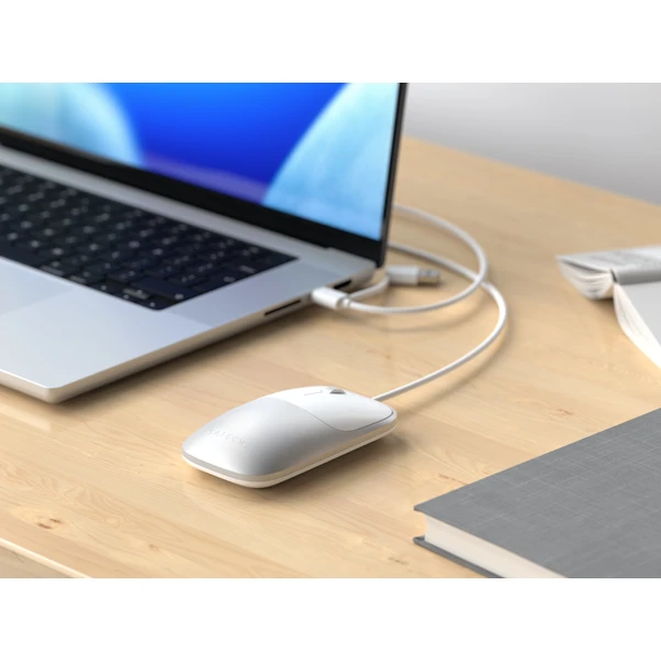 Satechi Slim LX drátová myš stříbrná - Myši - Obrázek 6d817eab56c046a792d860e37ef9b74b
